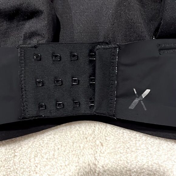 KNIX-V-neck-Evolution-Bra-Wide-Straps-Black Sz-6+ - Picture 4 of 5